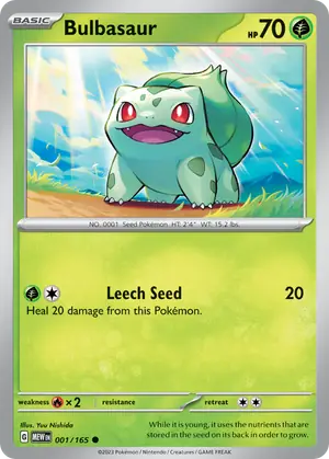 Bulbasaur, 151 1/165